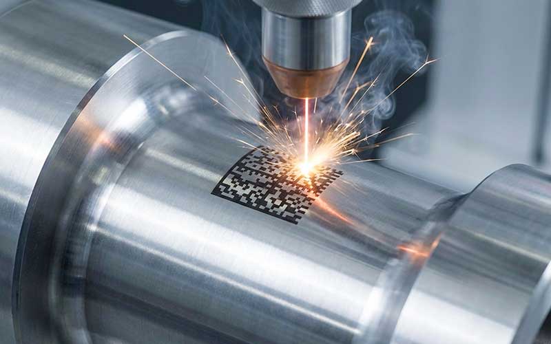 marcatura laser su grandi quantita