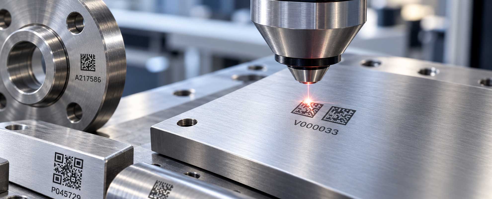 marcatura laser per codici